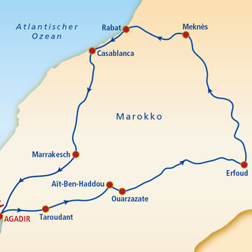 Rundreise - Marokko | Reise #8225